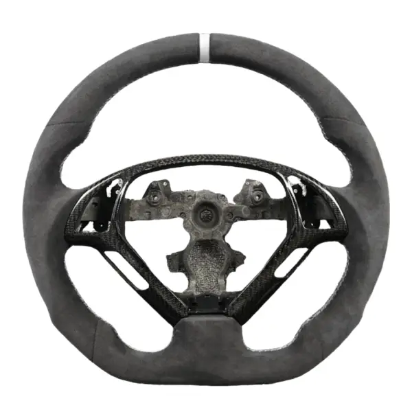 Infiniti G37 Alcantara Steering Wheel with Carbon Fiber Trim