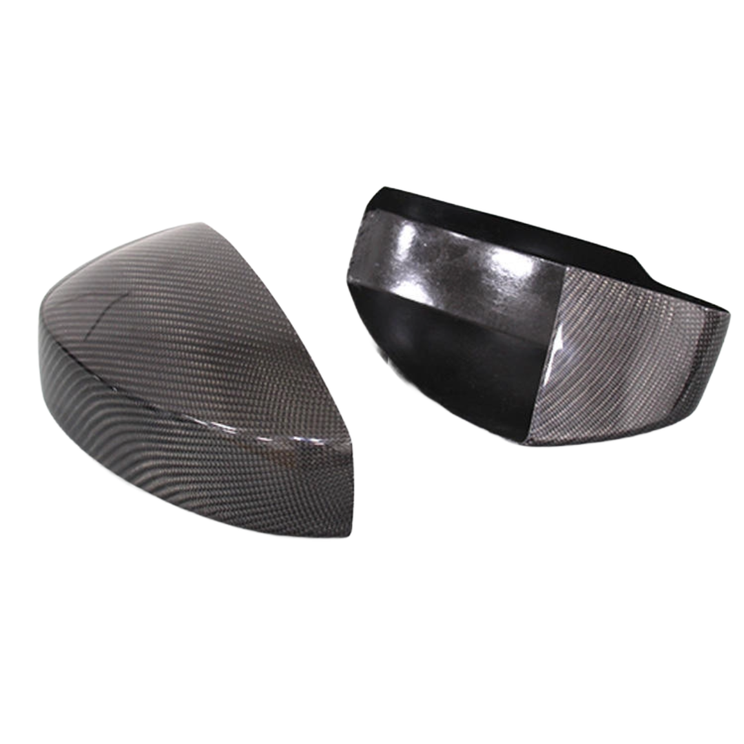 Nissan 350z Carbon Fiber Mirror Caps – Angle 5 Nissan 350z Carbon Fiber Mirror Caps – Angle 5
