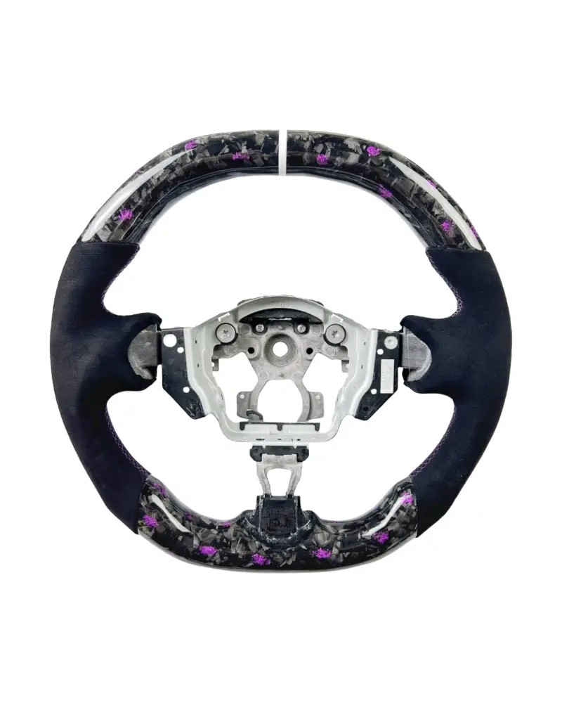 Forged carbon steering wheel