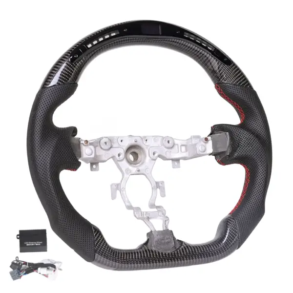 370Z Carbon Fiber Steering Wheel with LED Screen