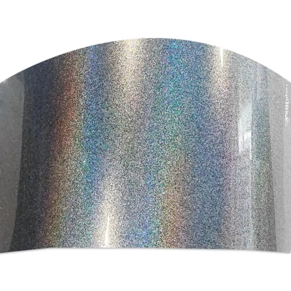 Color Shift Glossy Laser Silver Vinyl Car Wrap