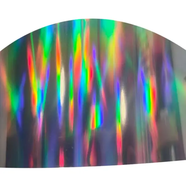 Color Shift Laser Electroplated Silver Vinyl Car Wrap